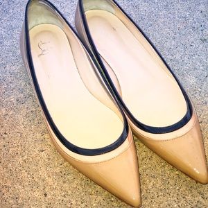 Christian Louboutin Nude Paulina Flat